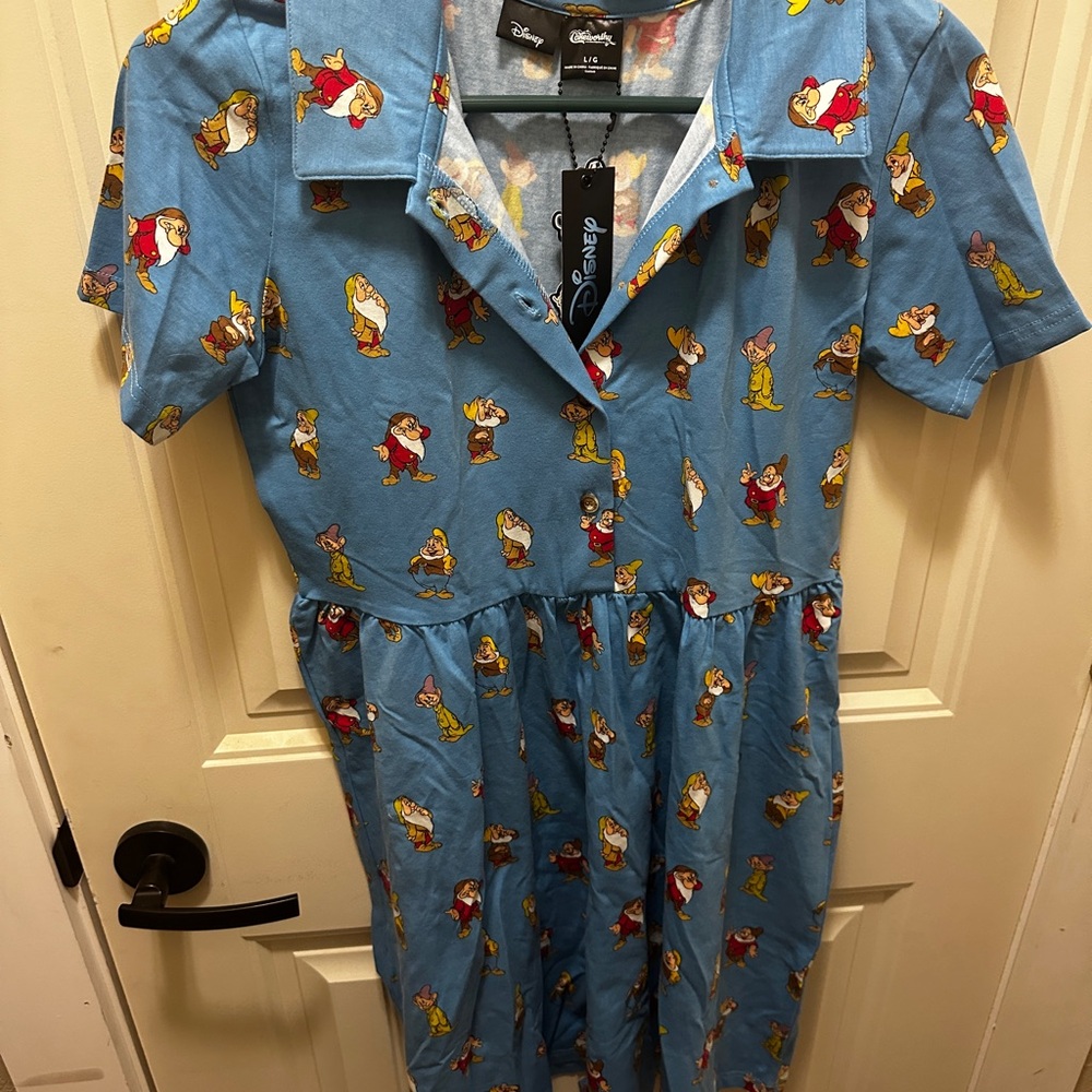 Disney Cakeworthy Snow White and Seven Dwarfs Dress- NWT